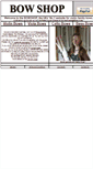 Mobile Screenshot of bowshop.co.uk